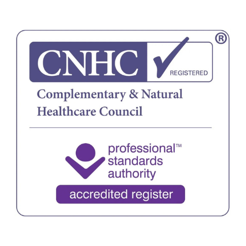 CNHC registered hypnotherapist